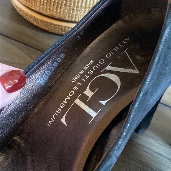 AGL block, heel suede shoes - Picture 4 of 5